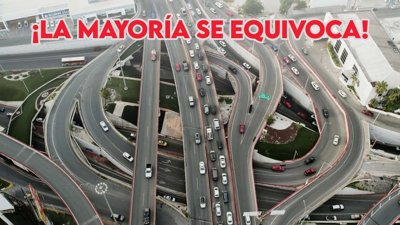 Es una PESADILLA CONDUCIR en esta AVENIDA en MONTERREY MEXICO