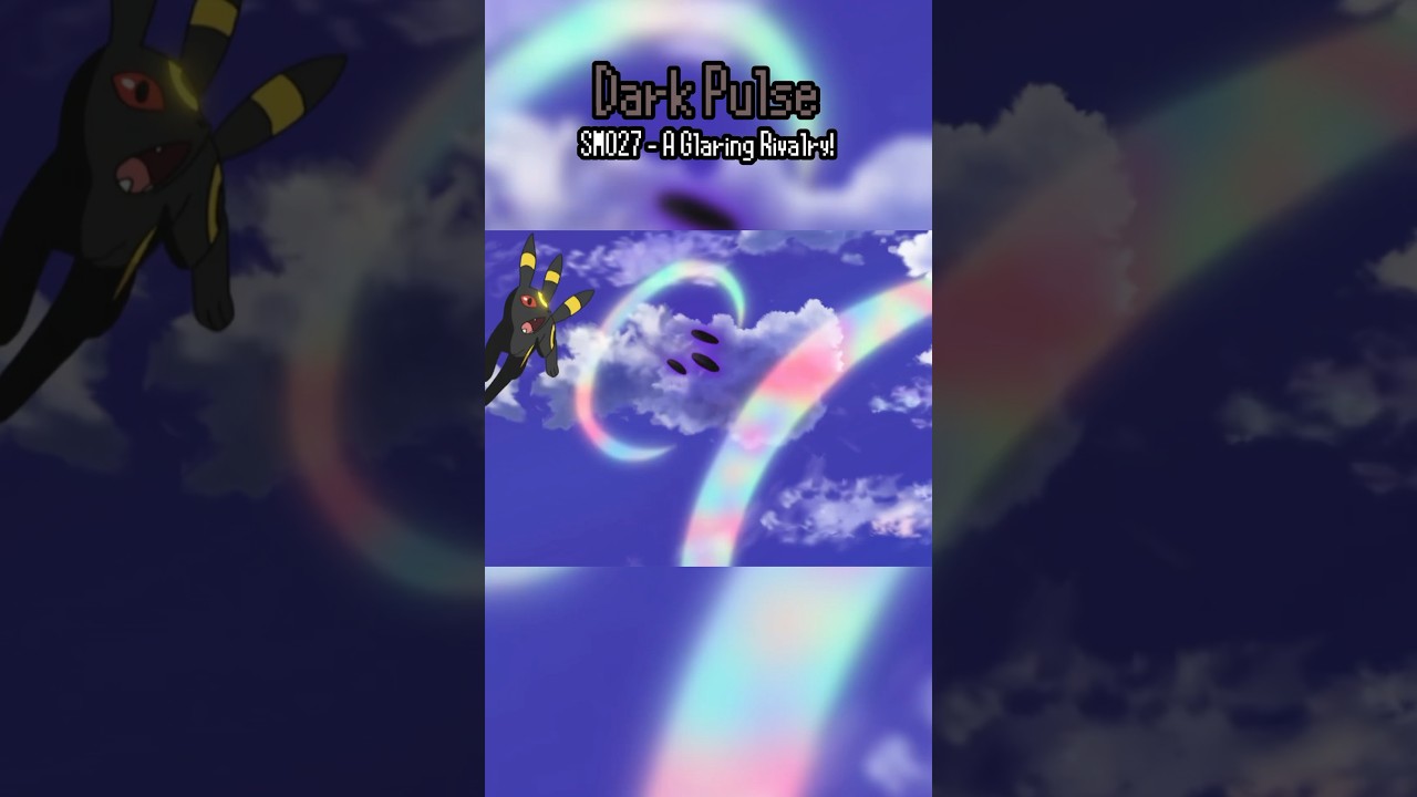 EVERY Move Used by Gladion&rsquo;s Umbreon 🌙 #pokemon #anime