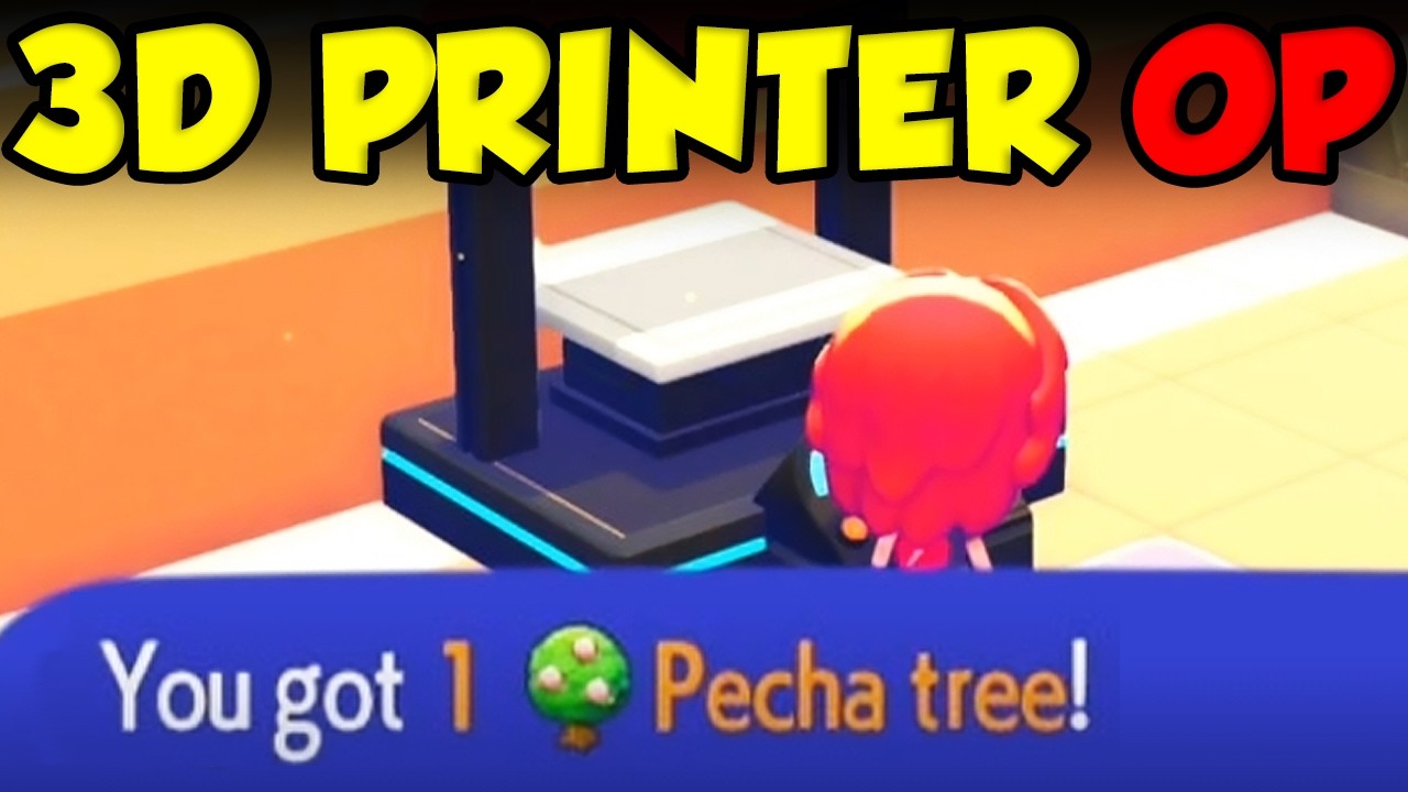 Вы можете подделать ягодные деревья! 3D-принтер Pokopia — лучший!