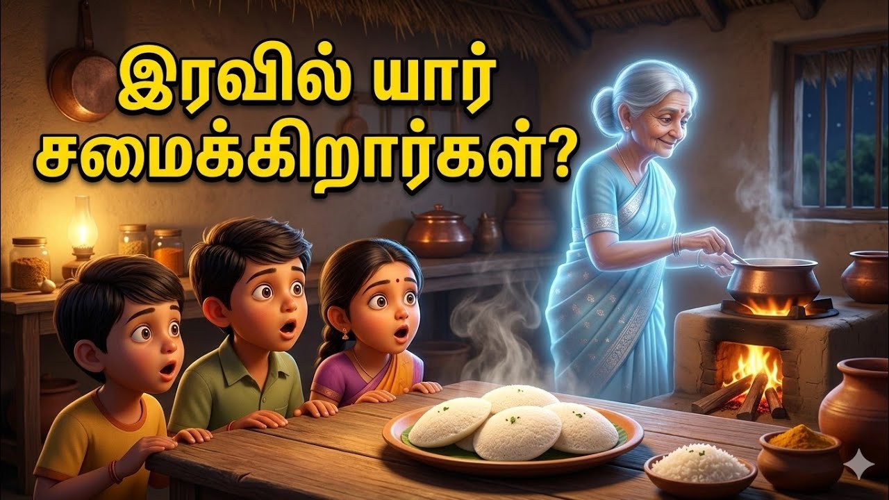 இரவில் யார் சமைக்கிறார்கள்…? காலை உண்மை தெரிந்தது!@munnastorytime