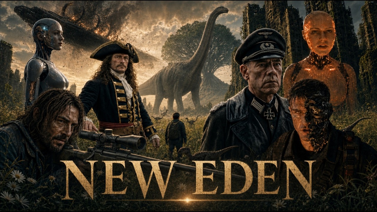 New Eden - Seedance 2.5 Sci fi Adventure Full Movie - Heroes of Time