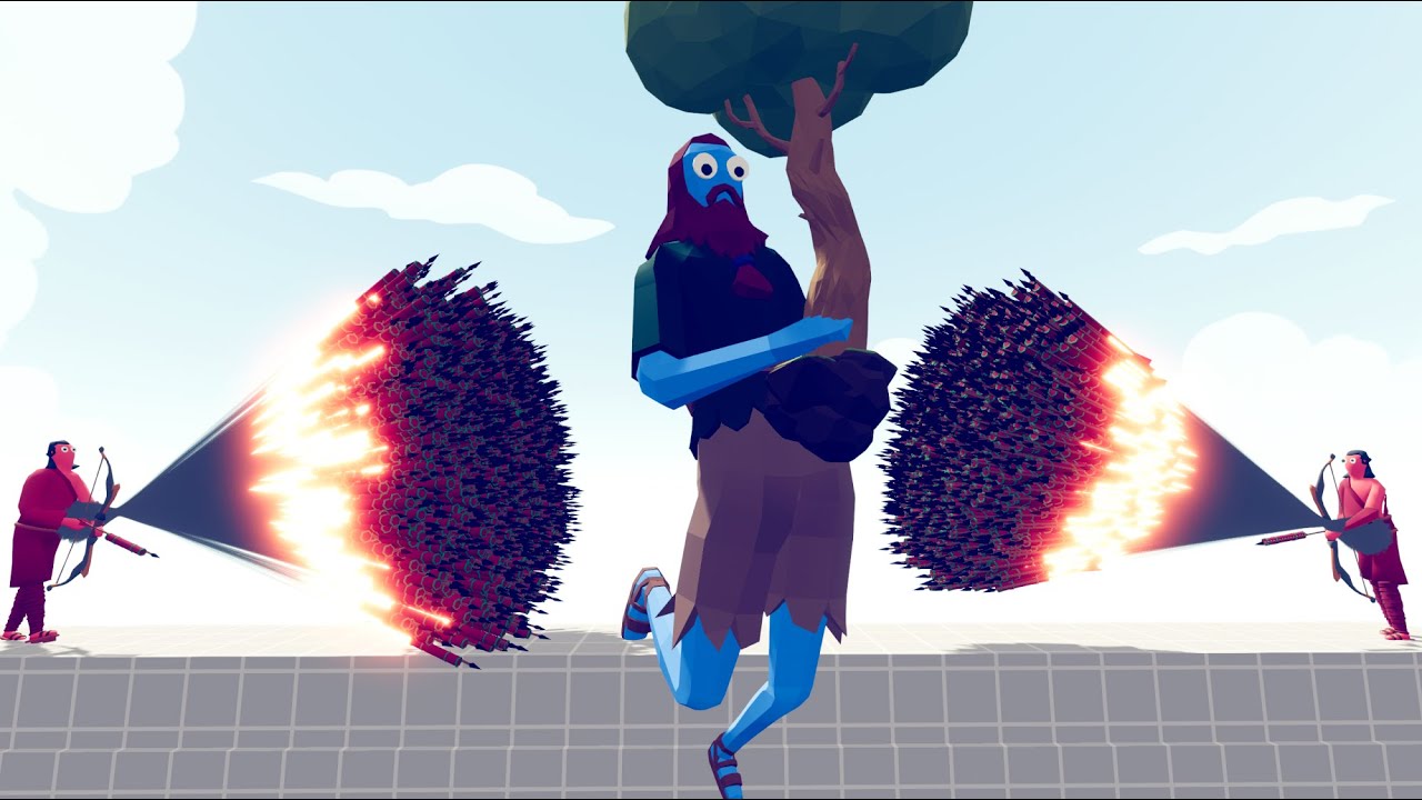 2x GOD FIREWORK ARCHERS vs EVERY BOSS - Totally Accurate Battle Simulator TABS