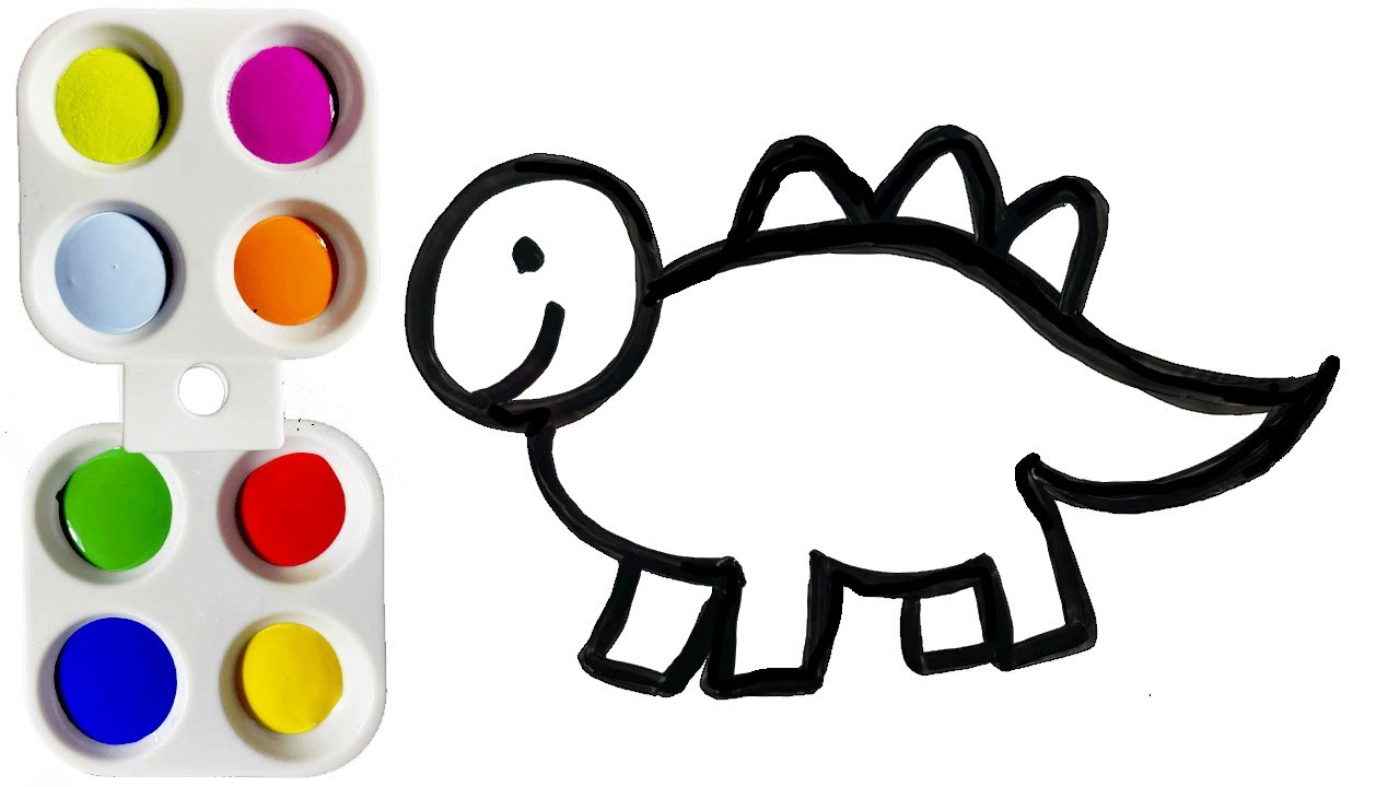 How I Drew a Baby Dinosaur in 5 Minutes