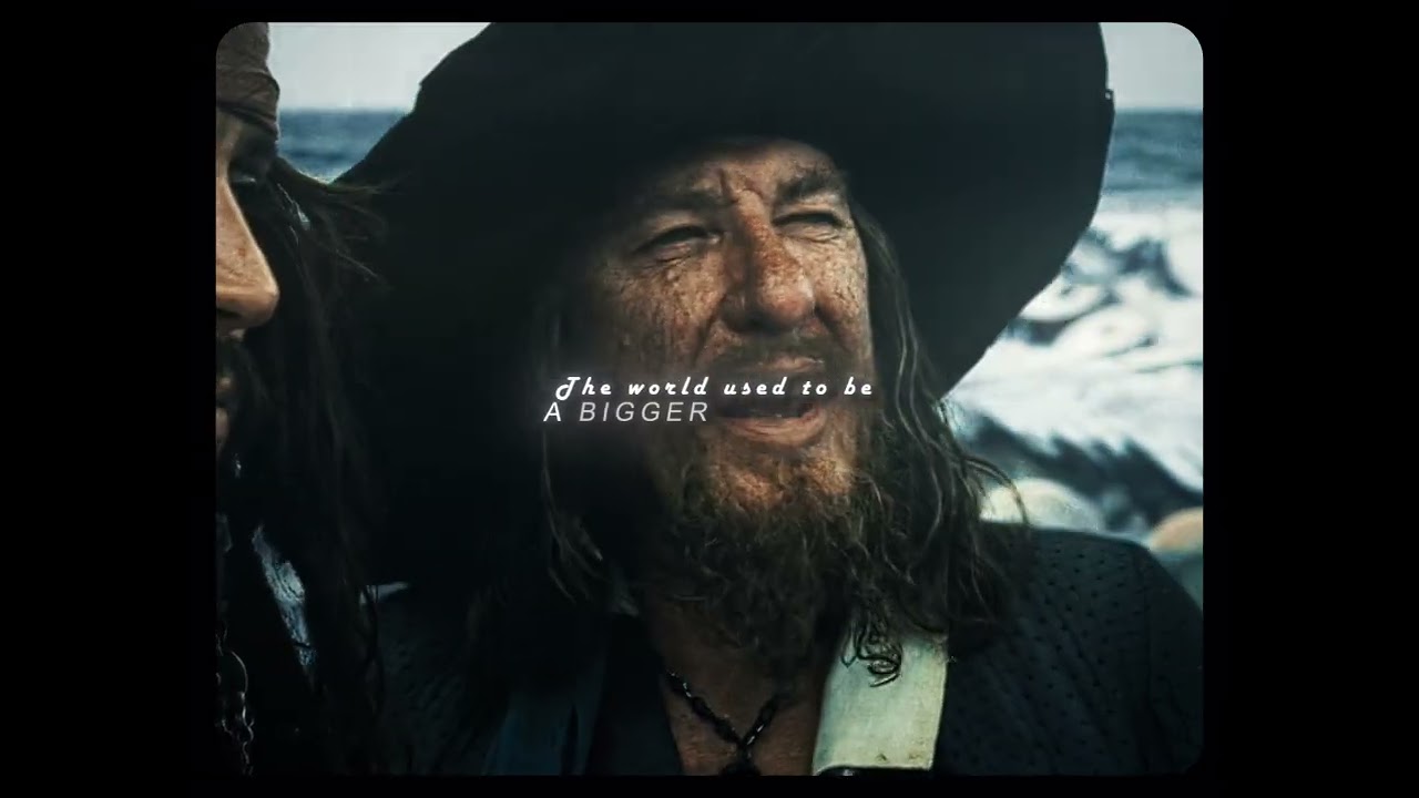 a bit of philosophy by Pirates of Caribbean 