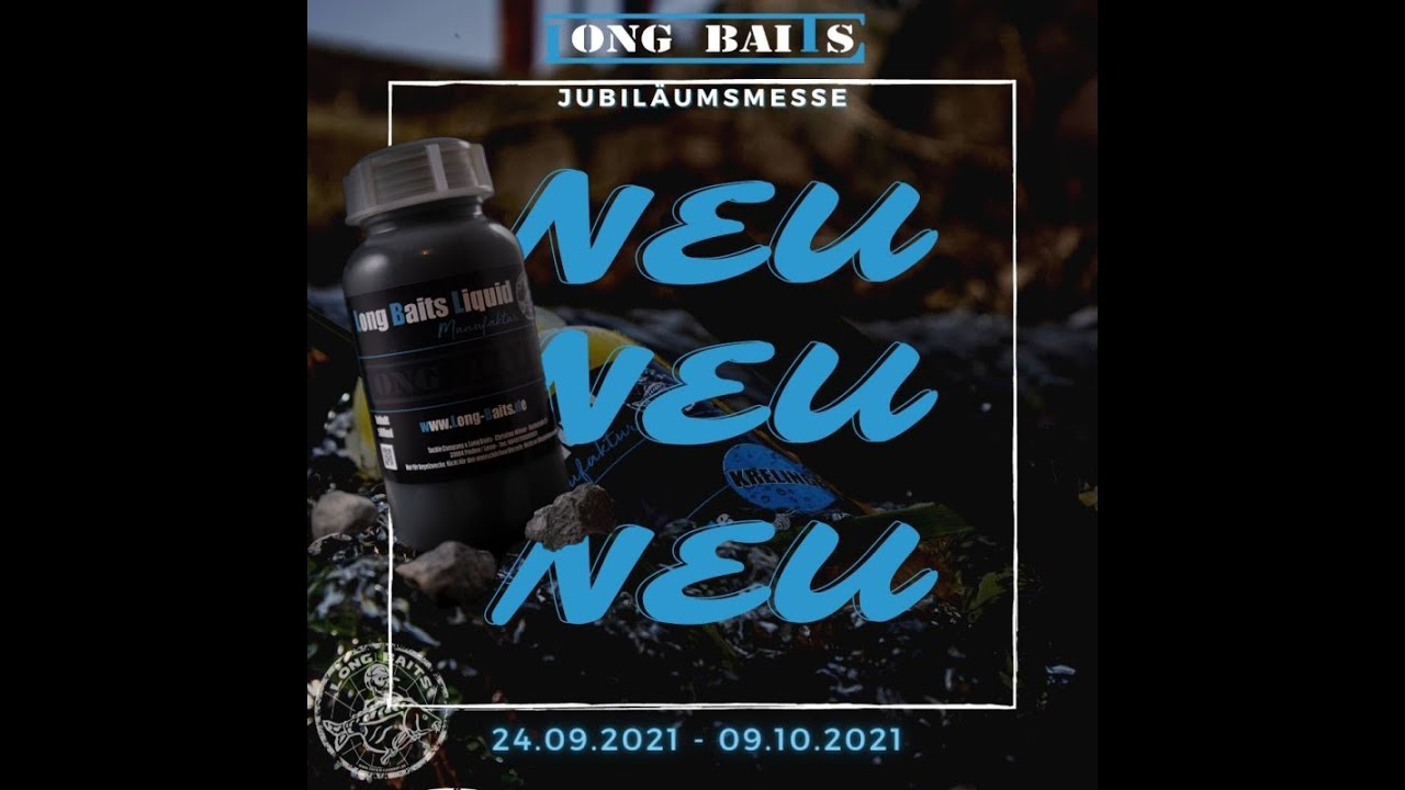 Long Baits // Neue Liquids Krill & Garlic und Shellfish Insect //