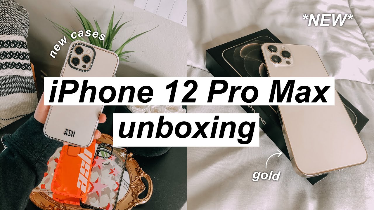 iPHONE 12 PRO MAX UNBOXING, REVIEW, & ACCESSORIES!!!