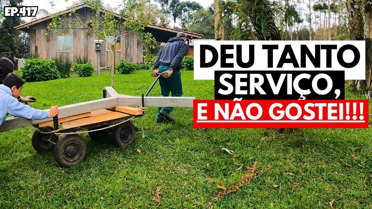 TANTO QUE DEU TRABALHO, NO FINAL NÃO GOSTEI  EP417