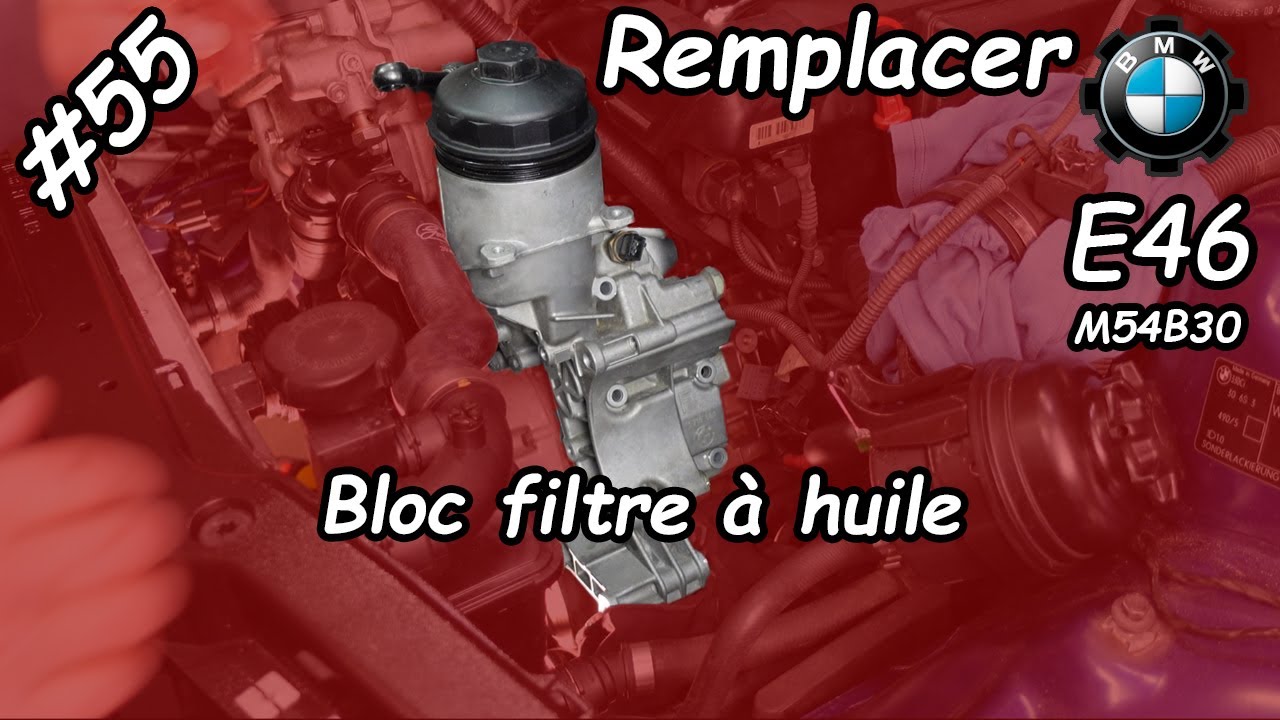 Remplacer le support de filtre à huile de A à Z  [E46 330i M54b30]