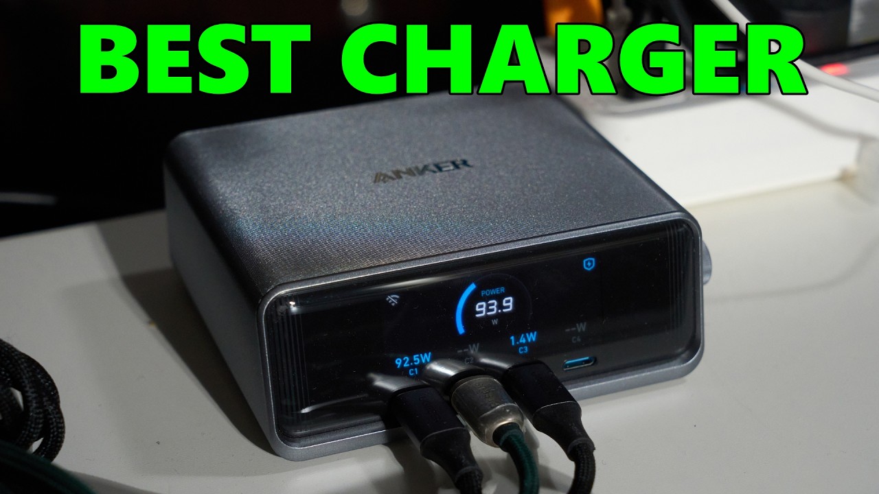 So much control!! 🔌🔥 Anker Prime 250W GaN desktop charger review!