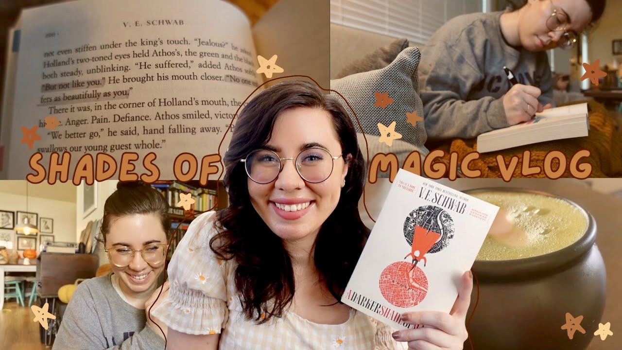 READING VLOG | rereading the Shades of Magic trilogy (*spoiler free*)