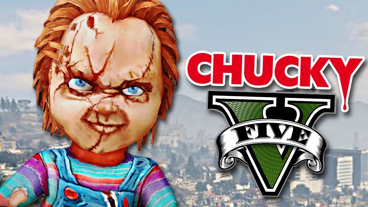 GTA V MODS: CHUCKY EN GTA 5 !! - RobleisIUTU