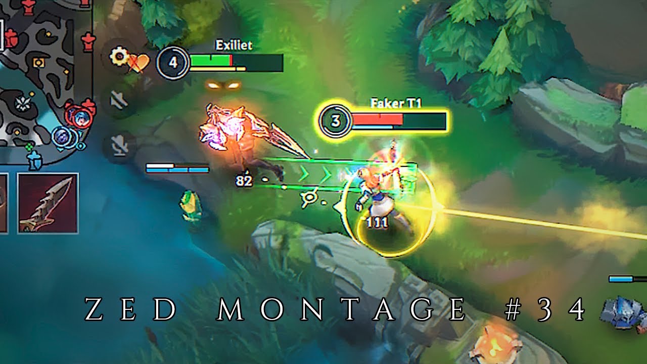 Hitting Zed Montage #34 - Wild Rift