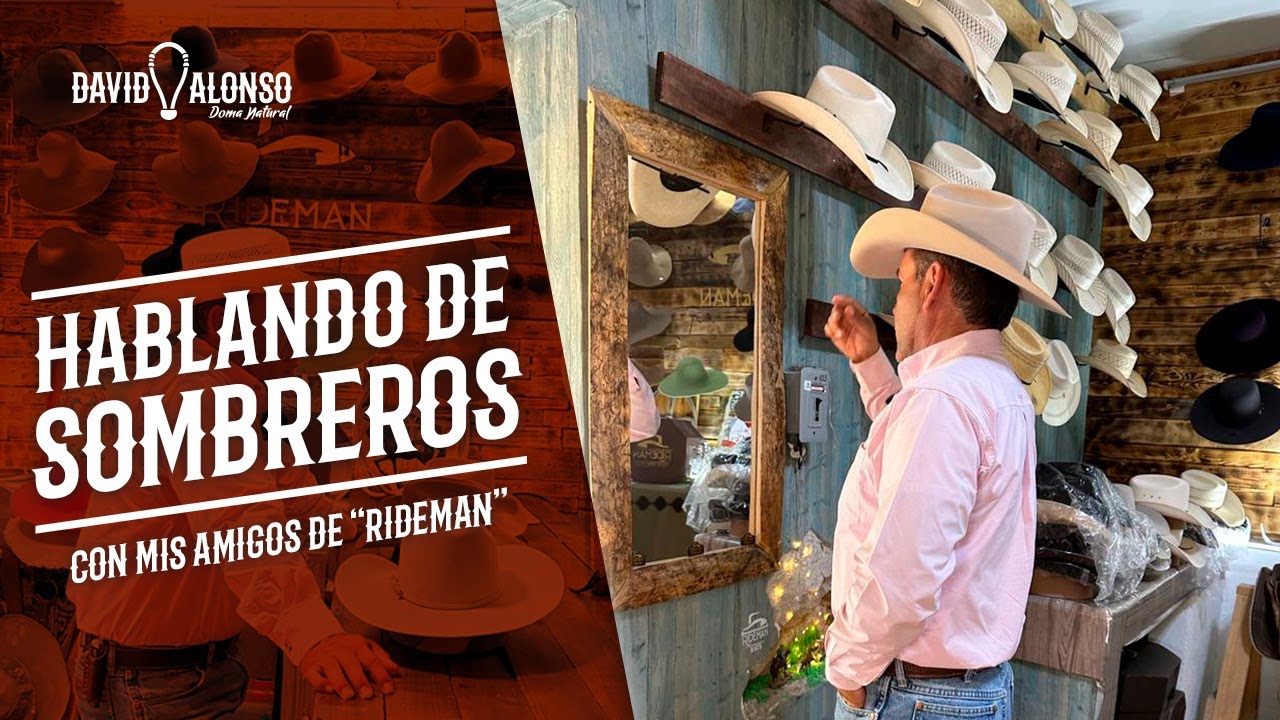 Hablando de sombreros con mis amigos de Rideman