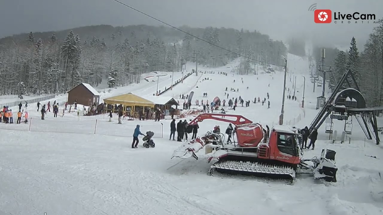 UŽIVO: Skijanje na Platku danas! Gužve, staze i vrijeme – LiveCamCroatia