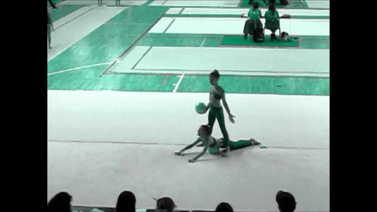 A.S.D. Ginnica 96 - SincroGym Coppie con attrezzi 2^ fascia Pesaro 2014 sq  B