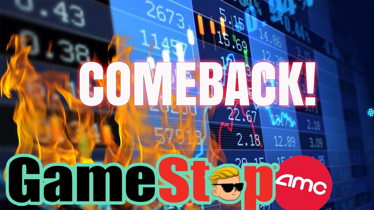 AMC and GME! Squeeze 2.0 With Trey's Trades!