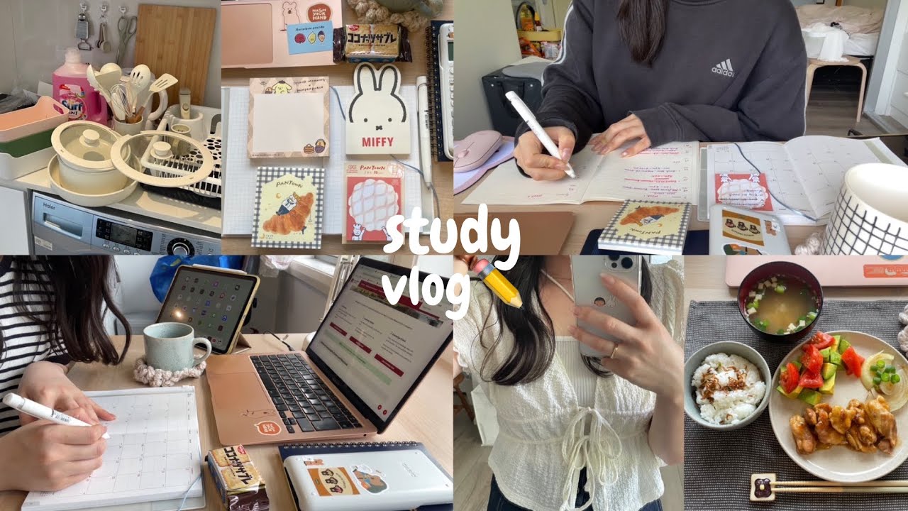 STUDY VLOG🇦🇺⌇大学生の新生活に密着VLOG📑 勉強にお部屋作りに自炊にワクワクの毎日🧦学びが楽しすぎる⌇ grad school life in Sydney🦘