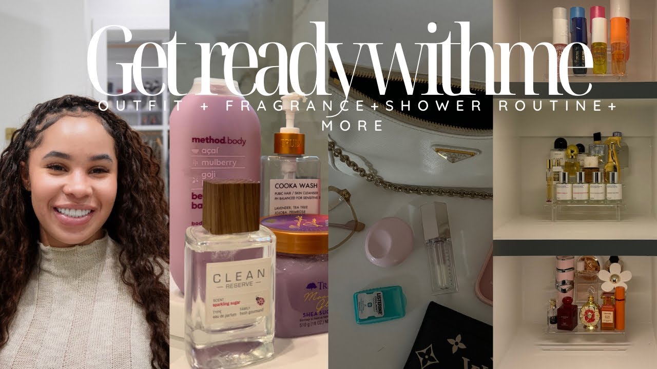 GRWM DATE NIGHT ! Shower routine+Body Care+Perfume+Hygiene Tips + Outfit + makeup + more 💐💕