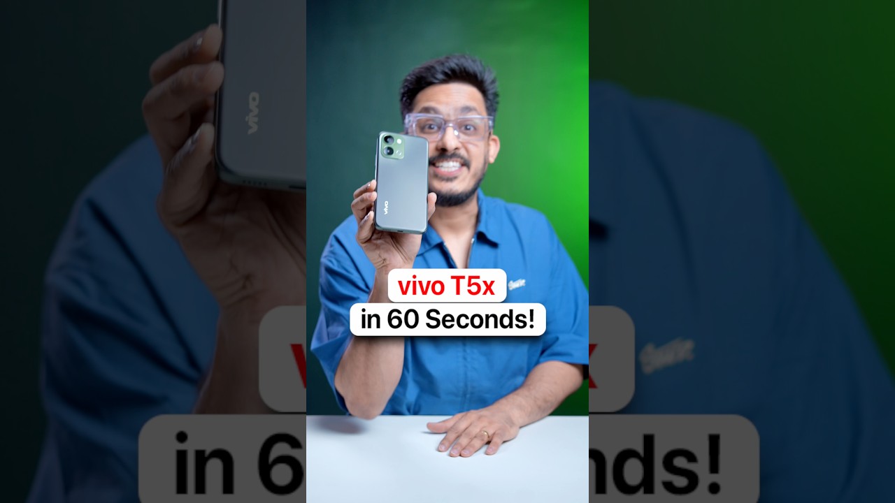 vivo T5x за 60 секунд!