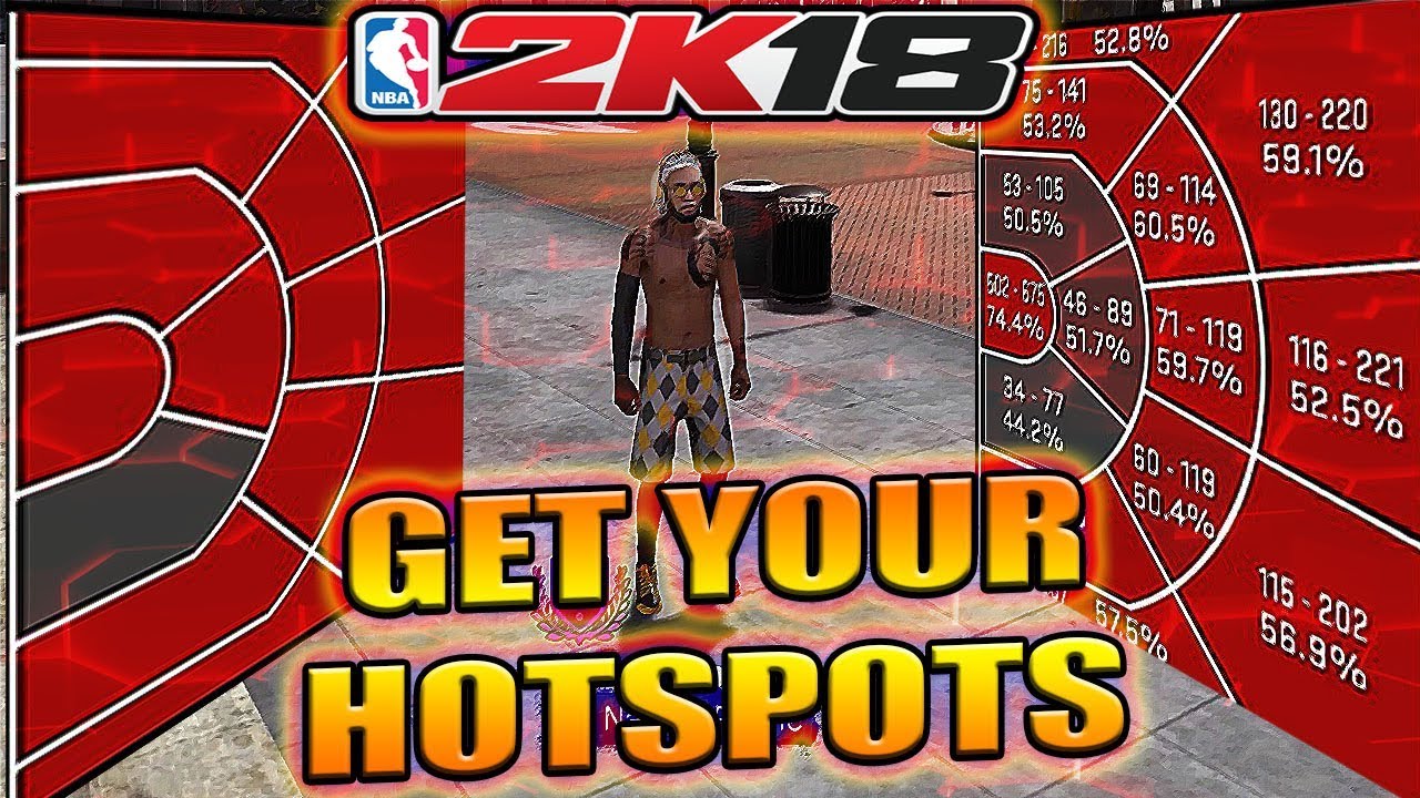 NBA 2K18 - HOW I GOT MY HOTSPOTS BACK IN NBA 2K18