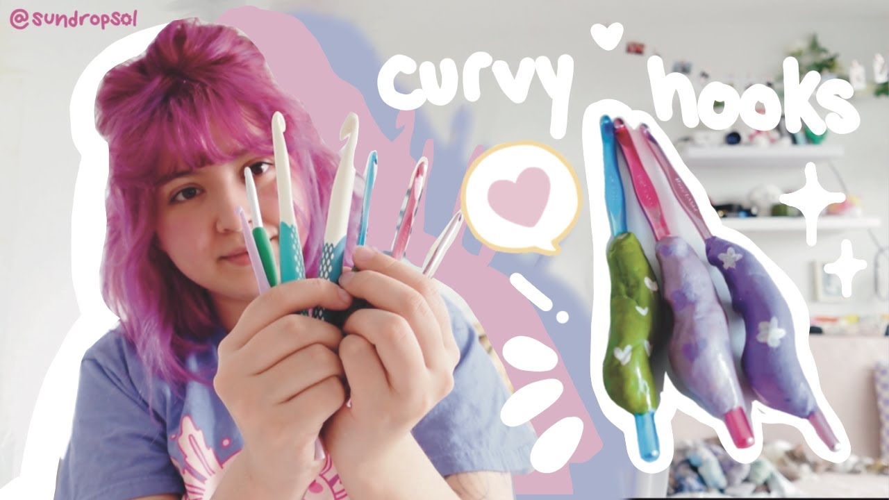 DIY crochet hooks for PAIN-FREE crocheting ♡ + hooks I've tried!