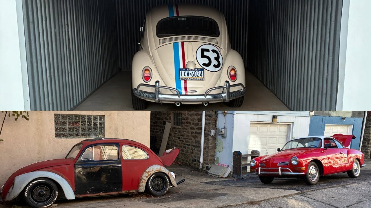 VW Cold Start 2025: Reviving the 63 Beetle 64 Beetle & 70 Karmann Ghia