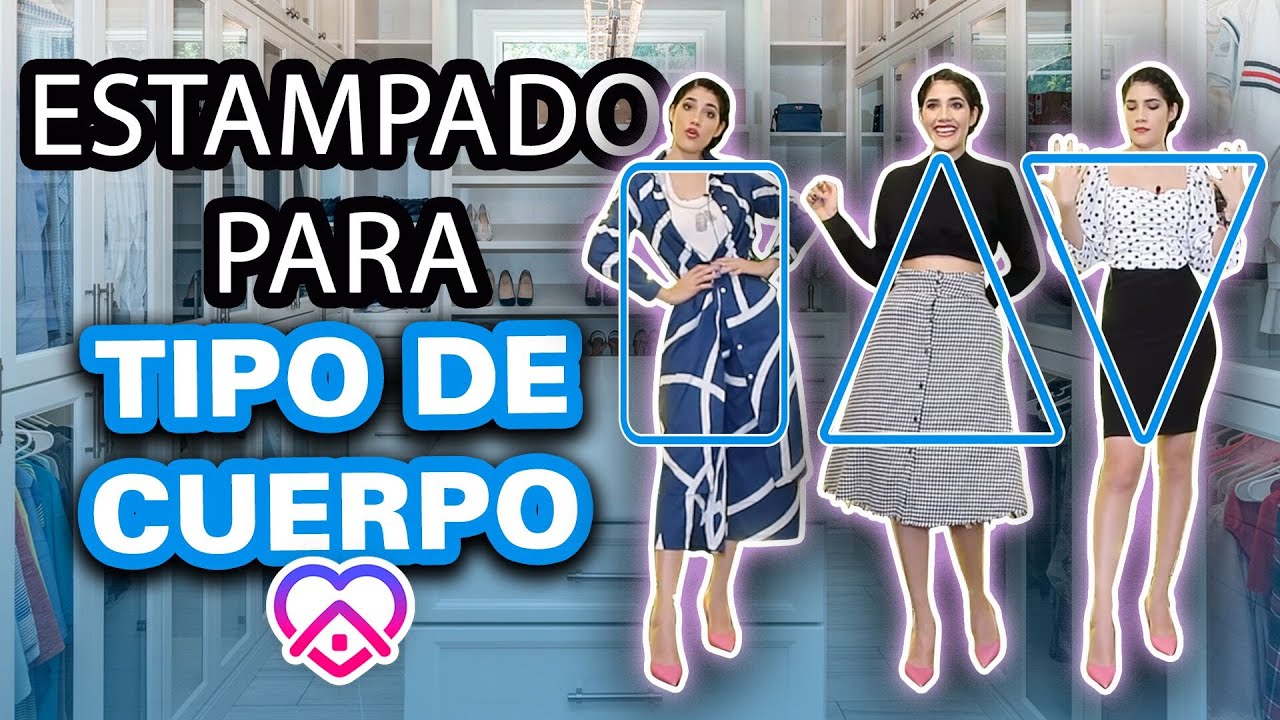 COMO VESTIR TU TIPO DE CUERPO (ESTRATEGIA DE ESTAMPADO) | Andreaalvarezmp