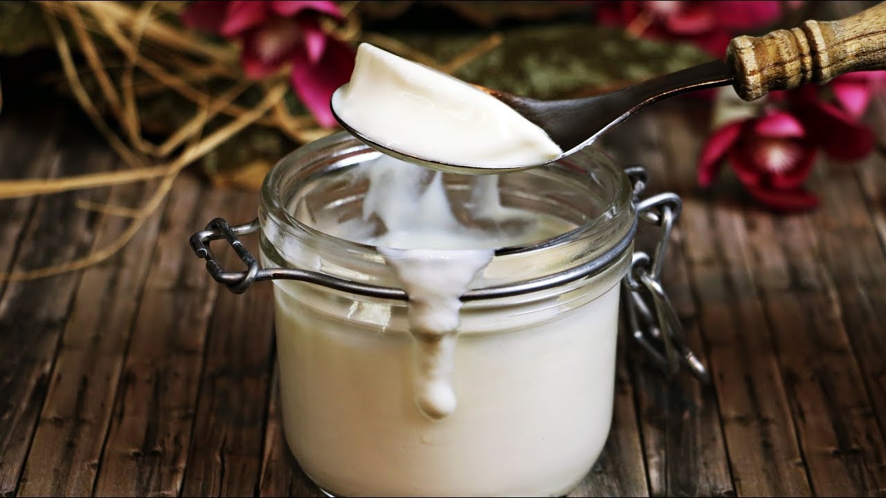JOGHURT ganz einfach selber machen - Selbstgemachtes Joghurt - Homemade yogurt - english subs