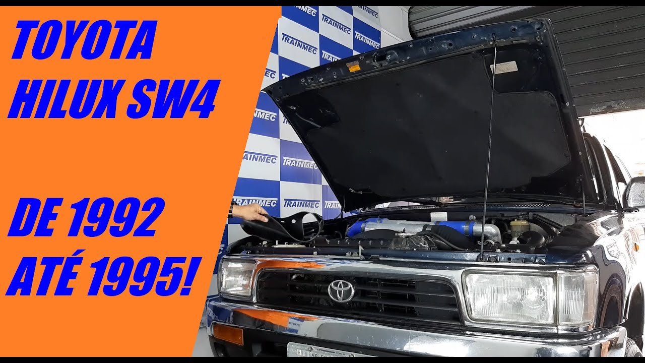 Forro de Capô Toyota Hilux SW4 1992 a 1995 - TRAINMEC AUTOPARTS REVESTIMENTOS AUTOMOTIVOS