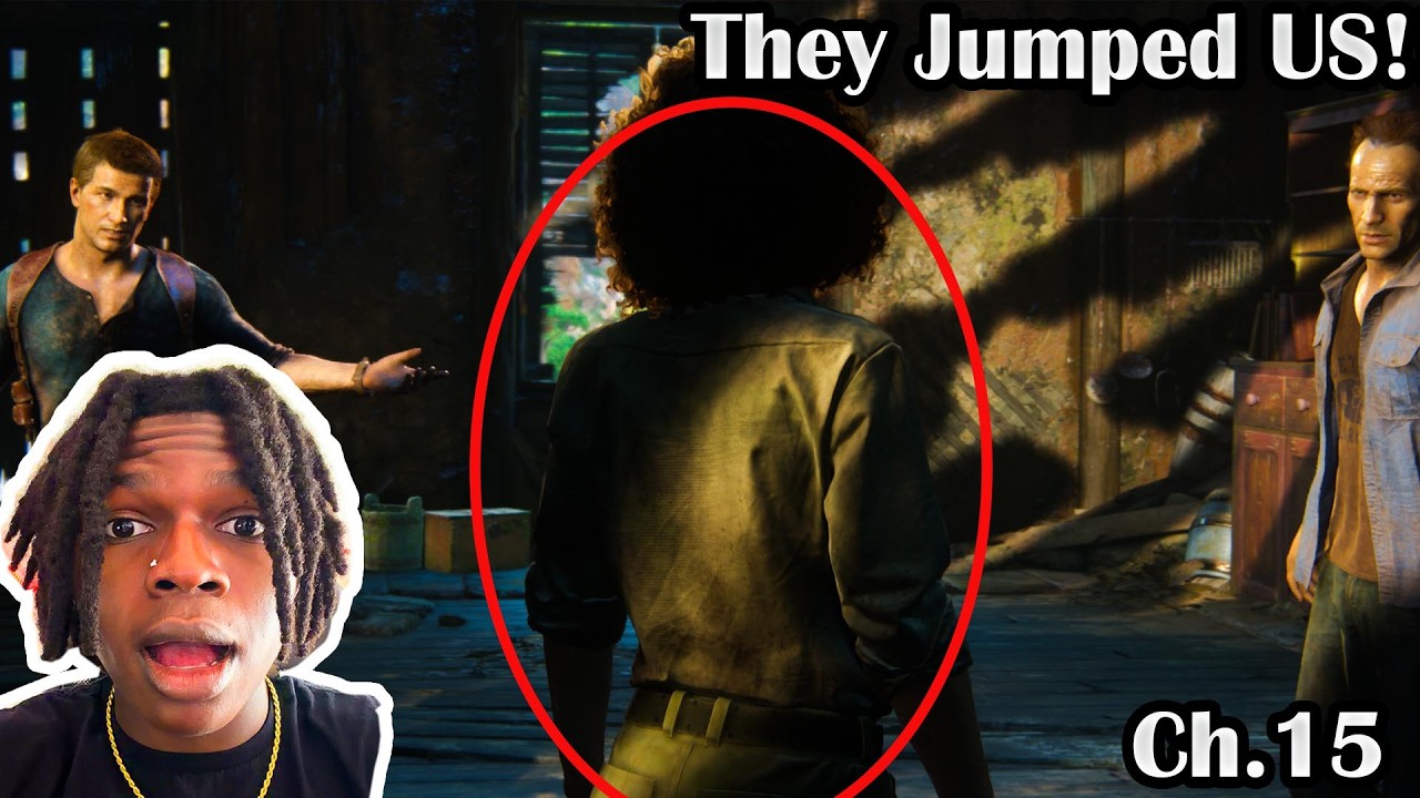 THEY JUMPED US! (Nadine Fight) | Uncharted 4 Chapter 15 (The Thieves of Libertalia)