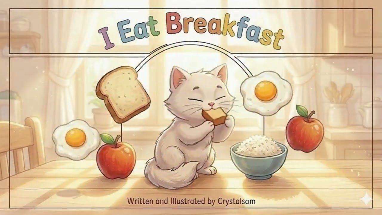 [ I eat breakfast ] Angel-books | Art, Music & Stories for Young Dreamers | 아이들의 상상력을 키우는 예술 동화