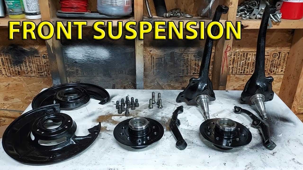 Front Suspension, Engine Mounts, Oil Lines, Brakes - 1985 Surf Wagon Part 7