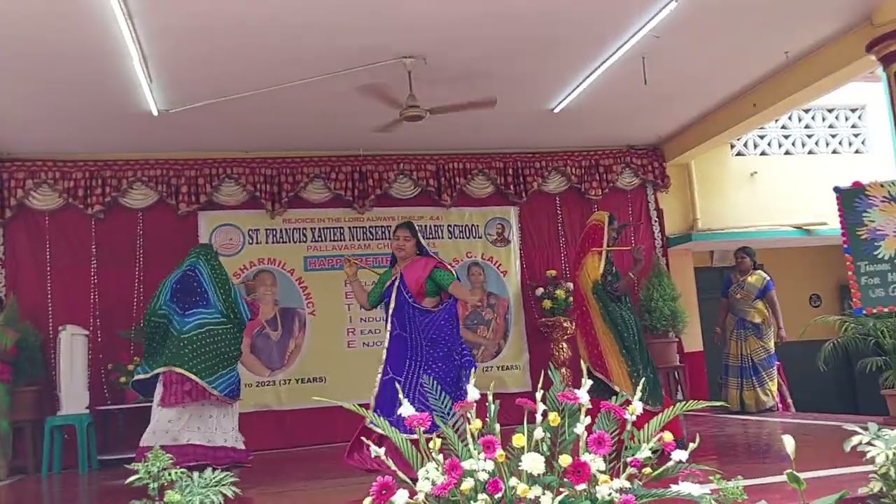 Teachers dance/ Fusion songs/Retirement function/ st.francis Xavier School. Pallavaram