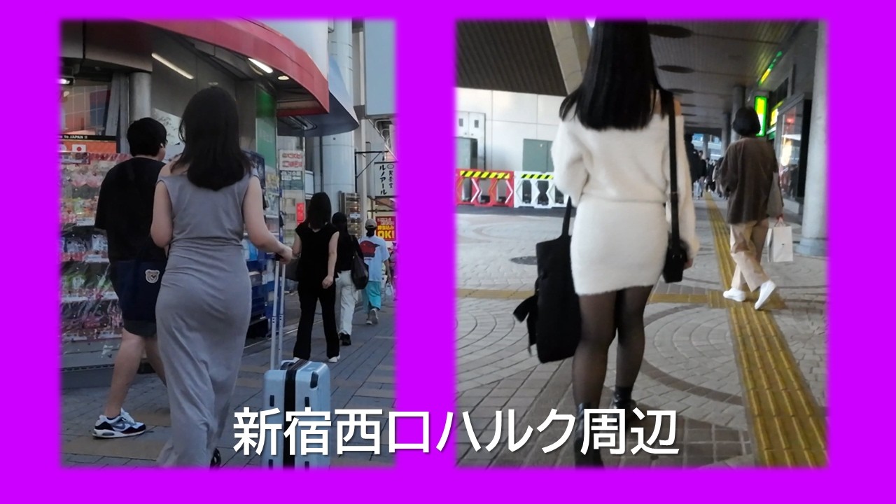新宿西口ハルク周辺を歩く
