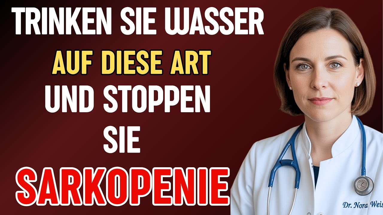 Ärztin enthüllt: Wie Sie Wasser trinken für Muskelaufbau und gegen Sarkopenie | Gesundhe...