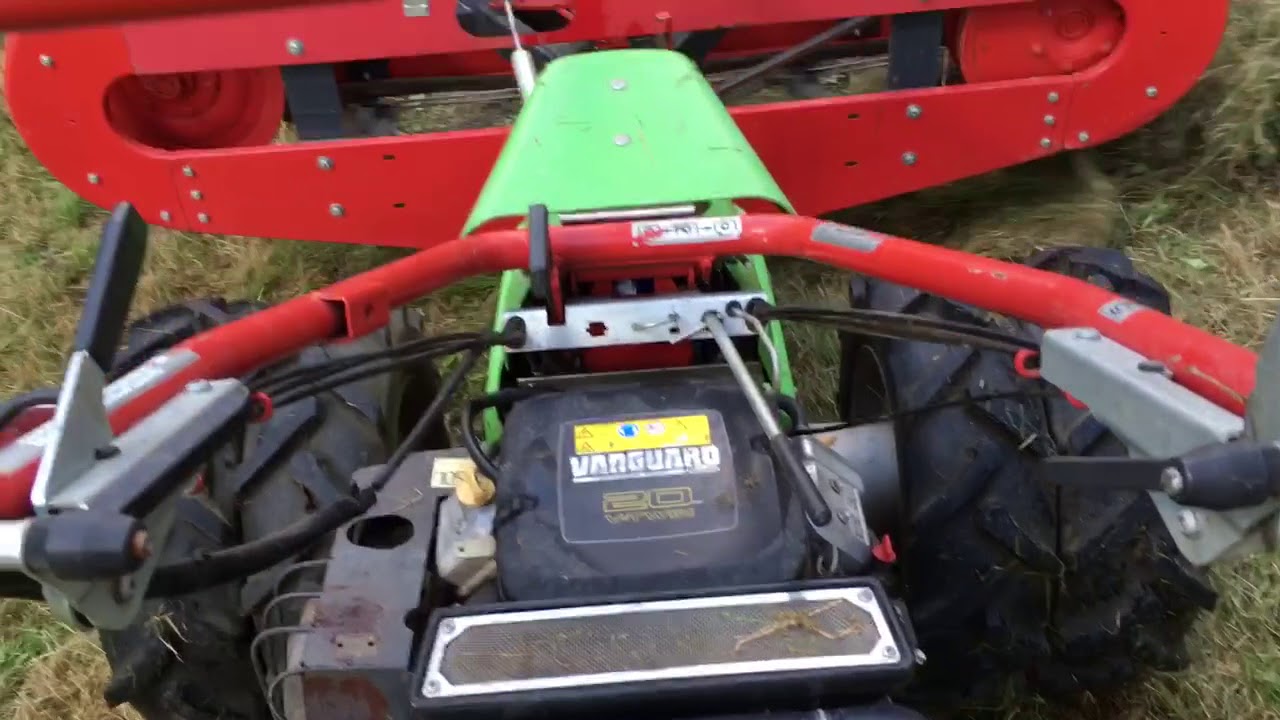 Rapid euro4 with Bartholet hay sweeper