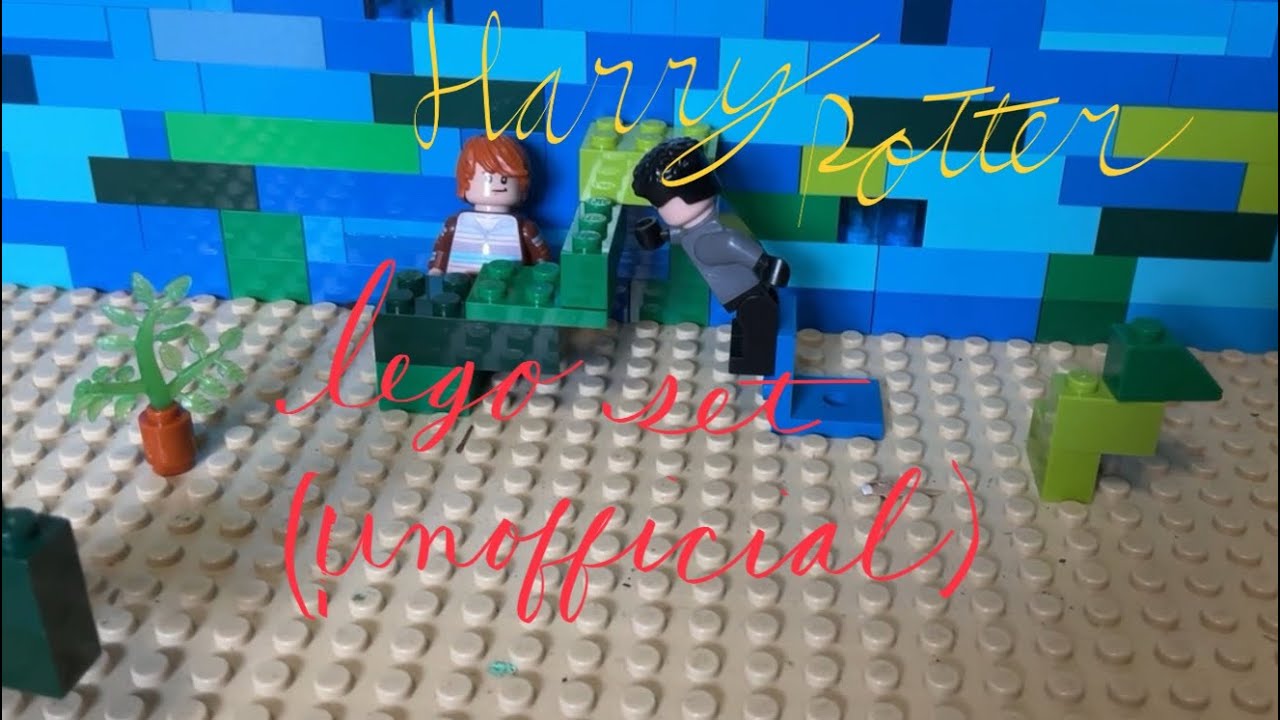 How to make my unofficial Harry Potter Lego set!