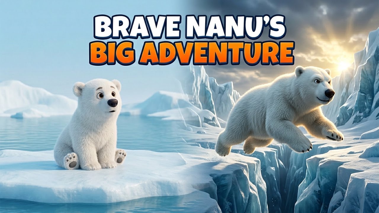 Nanu's A story about the bravery of Nanu, a young polar bear, who goes on an Arctic adventure #kids