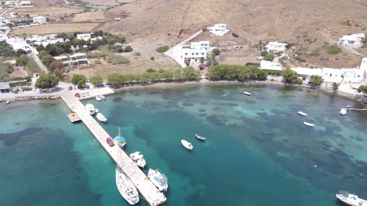 Analipsi, Astypalea, Grecce. Drone 4K