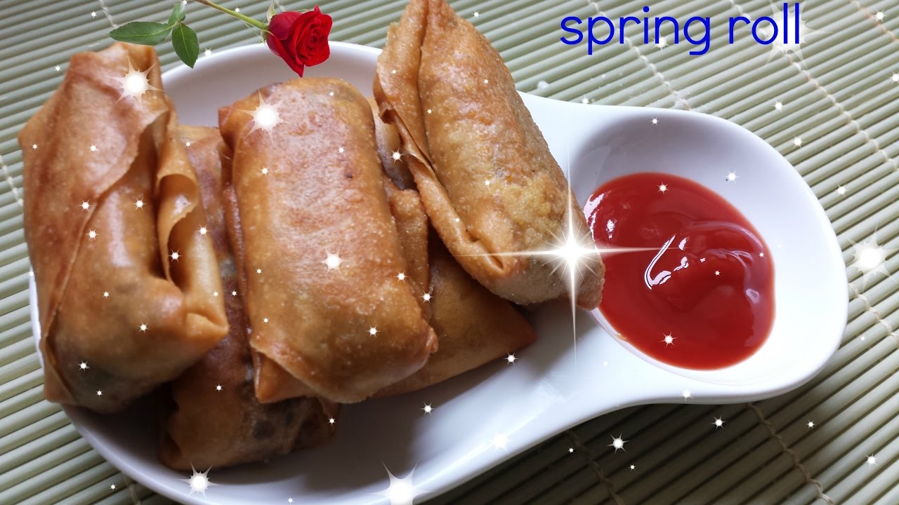 Ramadan special MUTTON KEEMA SPRING ROLL |IFTAR RECIPE
