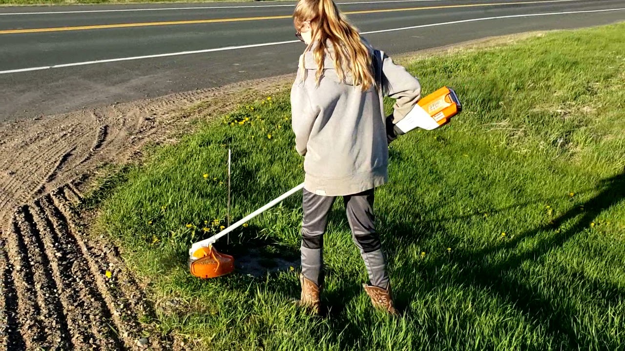Обзор аккумуляторной газонокосилки Stihl FSA 90R