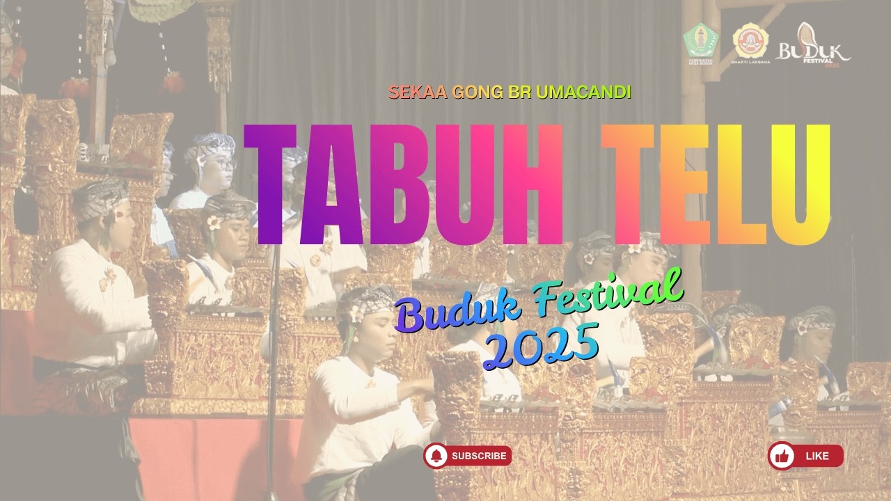 Tabuh Telu Sekaa Gong Br Umacandi Buduk Festival 2025
