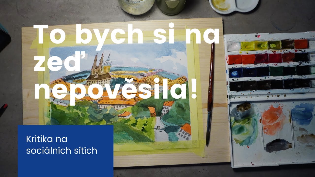 Jak na akvarel- Kritika ze sociálních sítí