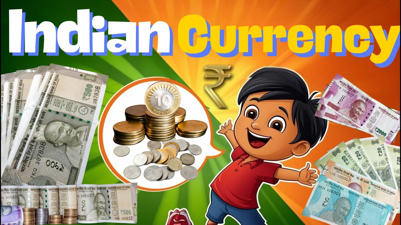 Understanding Indian Currency | Learn about Rupees| Coins and notes for kids | Money for kids