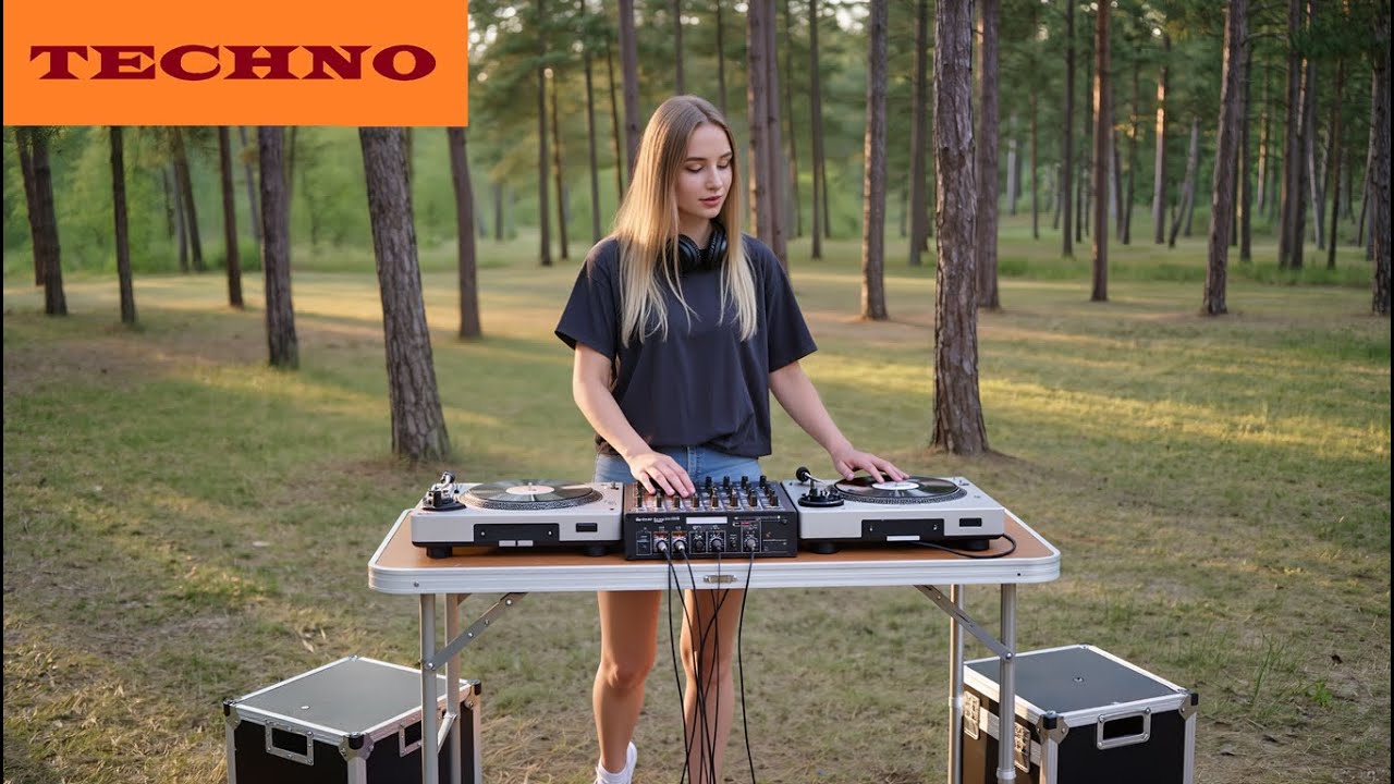 Forest Frequencies | Deep Melodic Techno & Light Trance DJ Set | Nature Vibes