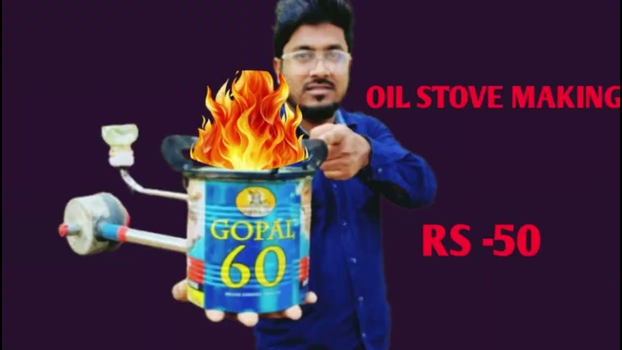 Oil Stove Making At Home|| Oil Stove for Cooking|| Oil Stove Kaise Banaye