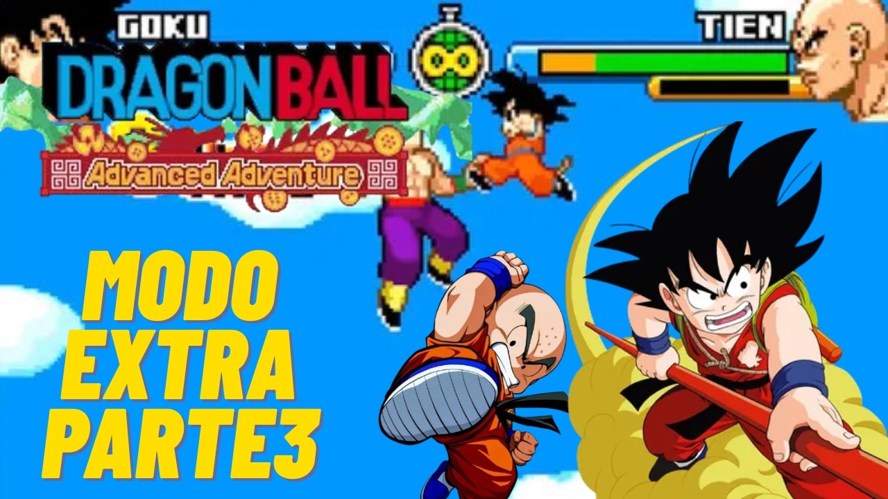 Modo extra parte 3 | dragon ball advance adventure | saga patrulla,baba y ending del torneo 2