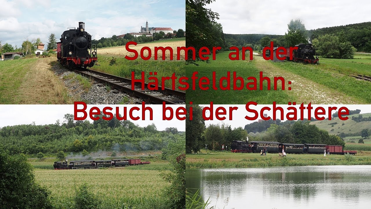 Sommer an der Härtsfeldbahn: Besuch bei der Schättere