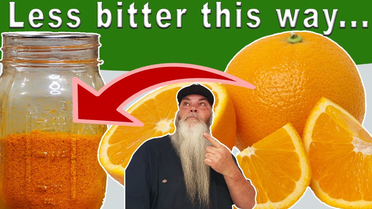 Making Orange Powder - 1 HUGE Tip & NO WASTE Ideas for Oranges