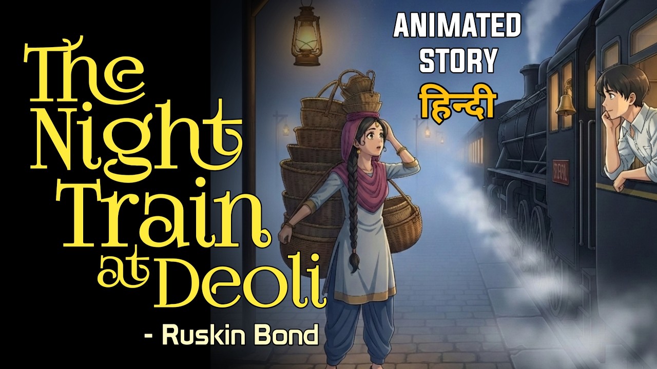 The Night Train at Deoli by Ruskin Bond || Animated Story in Hindi